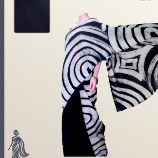 AI-B0005 Infinity Batik Saree